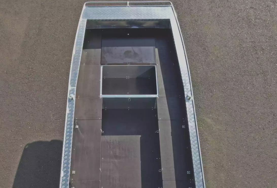 Алюминиевая лодка Wyatboat-490 Jonboat в Перми