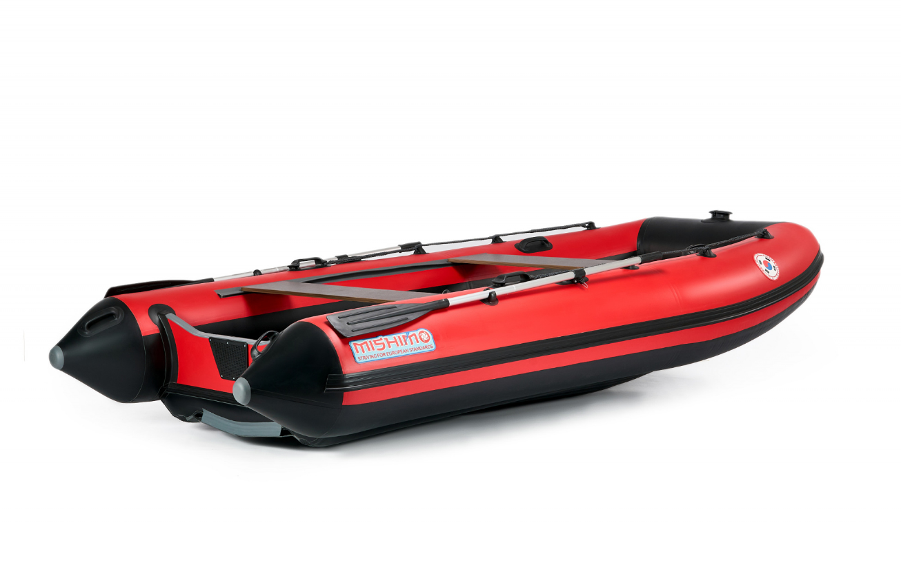 КОМПЛЕКТ ЛОДКА MISHIMO RAPID 360 PRO + ЛОДОЧНЫЙ МОТОР MARLIN PROLINE MP 9.9 (15) AMHS в Перми