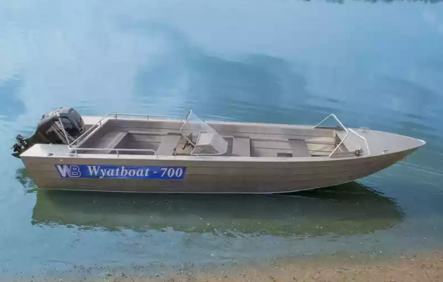 Алюминиевый катер Wyatboat-700 в Перми