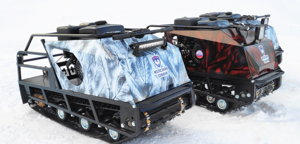 Мотобуксировщик Irondog (Железная собака) M500 9 Камуфляж Охотник в Перми