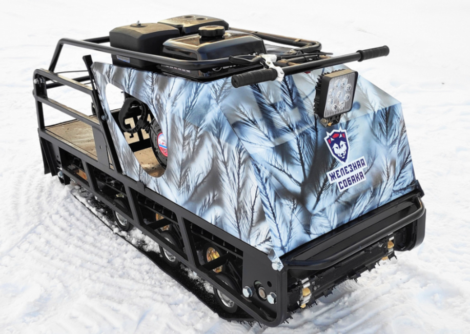 Мотобуксировщик Irondog (Железная собака) M500 9 Камуфляж Охотник в Перми