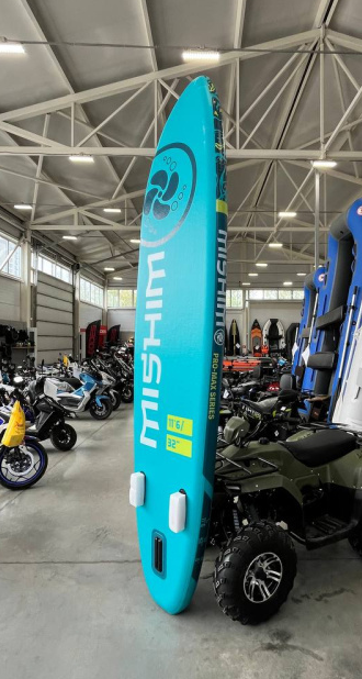 SUP (САП) Доска MISHIMO PRO-MAX Light Teal 12,6’ (385см) в Перми