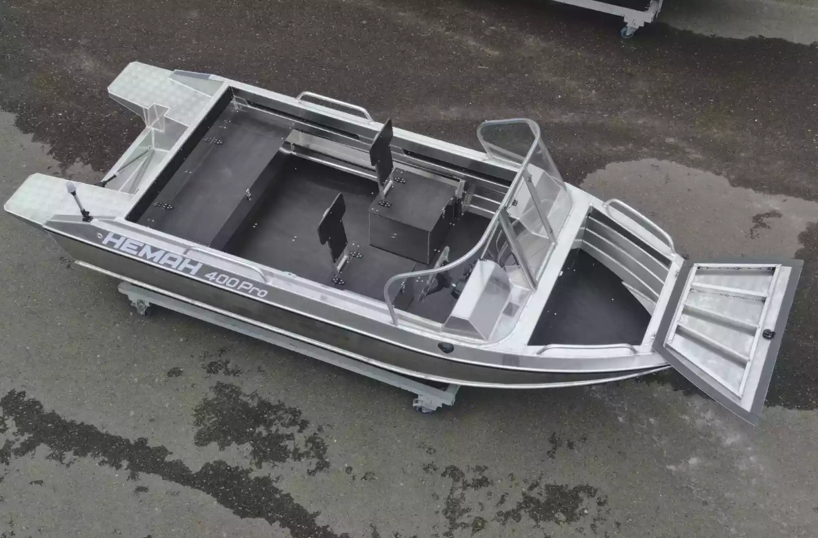 Алюминиевый катер Neman-400 PRO в Перми