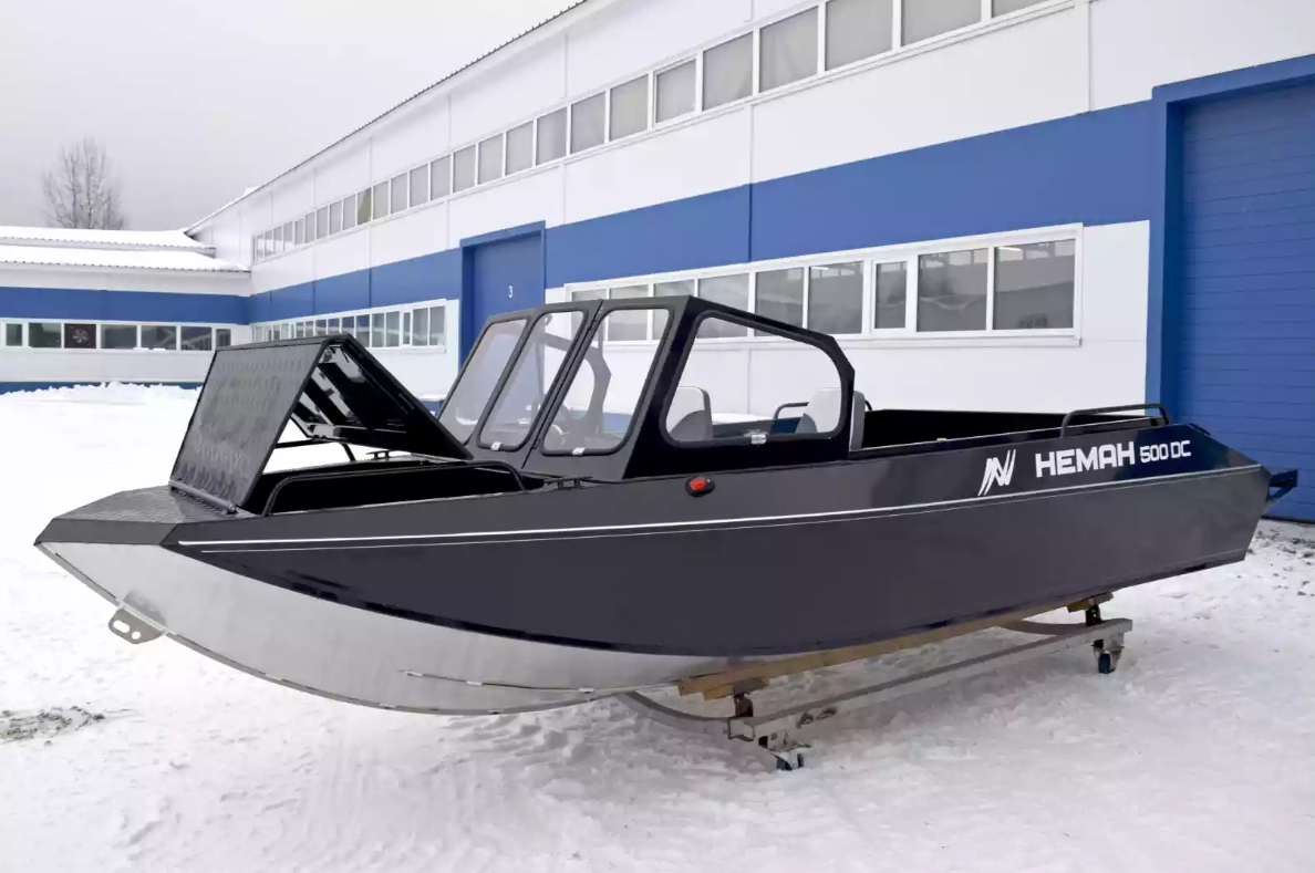 Алюминиевый катер Неман-500 DC Pro в Перми