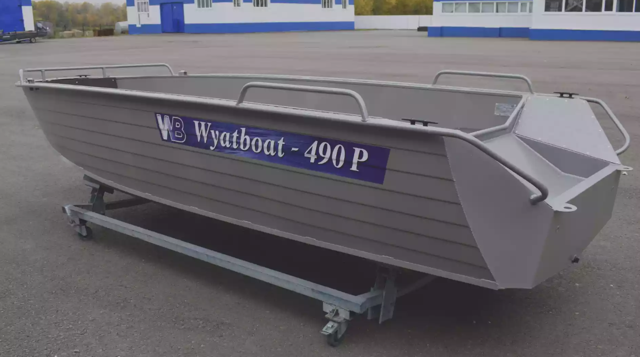 Алюминиевая лодка Wyatboat-490 P в Перми