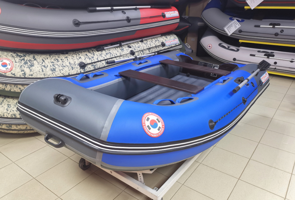 КОМПЛЕКТ Лодка MISHIMO PRO 350 + ЛОДОЧНЫЙ МОТОР MARLIN MP 9.9 (20) AMHS PRO в Перми