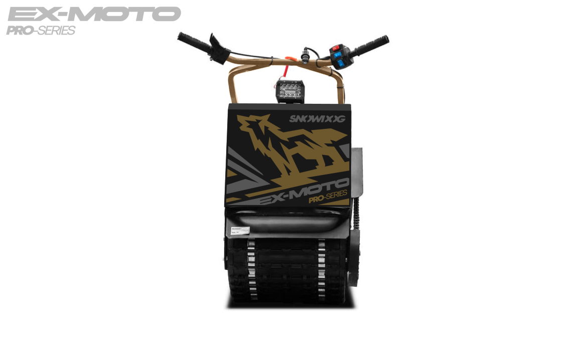 Мотобуксировщик EX-MOTO SNOWDOG S380 8л.с. в Перми