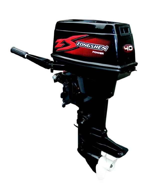 Лодочный мотор Zongshen T40 (+руль+пульт) в Перми