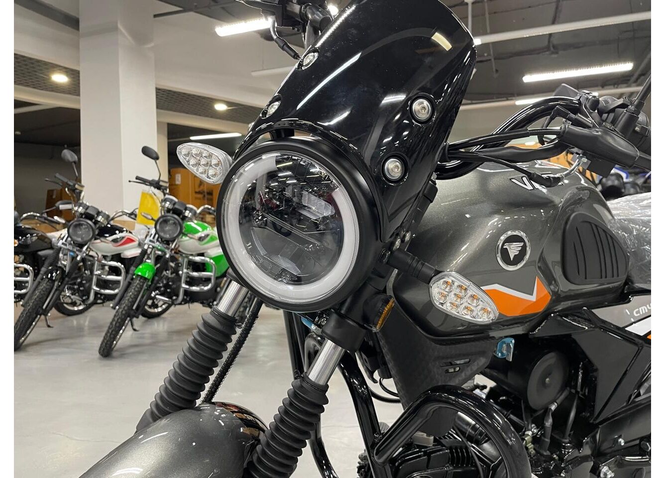 Мопед VMC NOVA 49сс (125сс) Led Full, дисковый тормоз, RKB RATO с баланс. валом, сигнализация в Перми