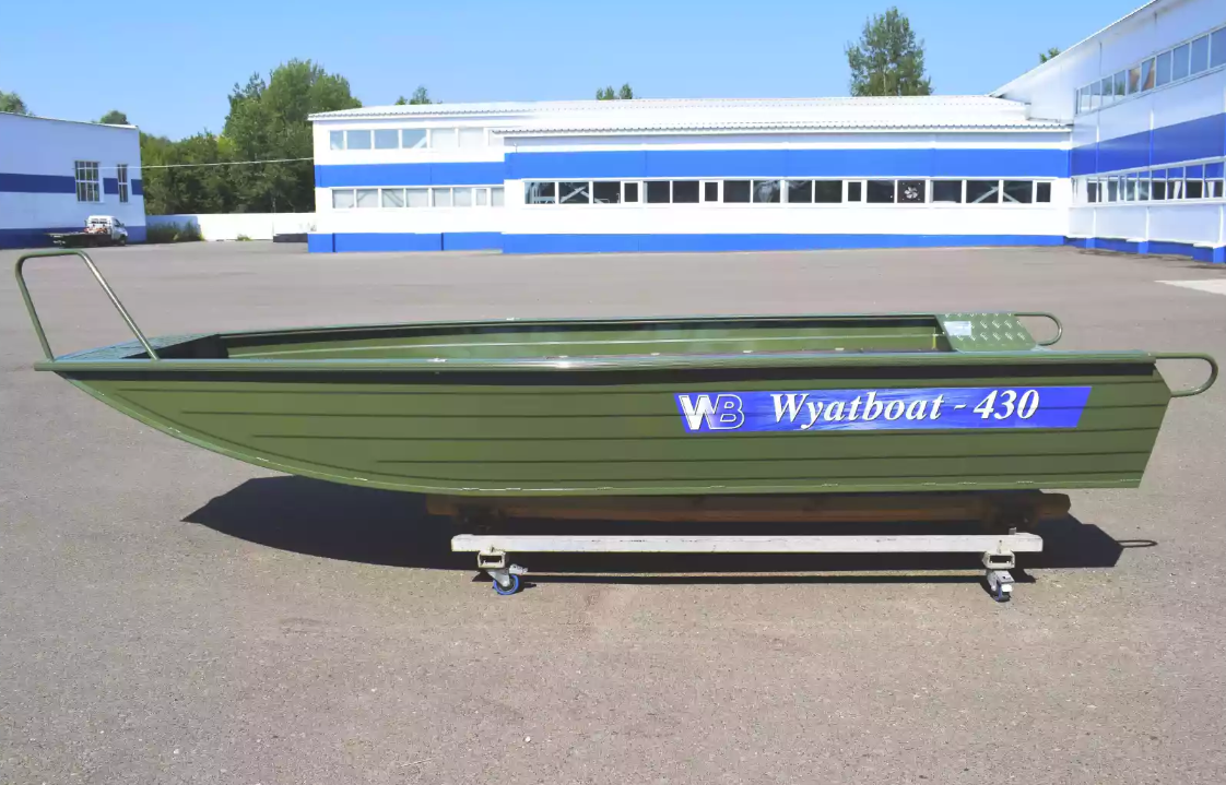 Алюминиевая лодка  Wyatboat-430 Master Fish в Перми