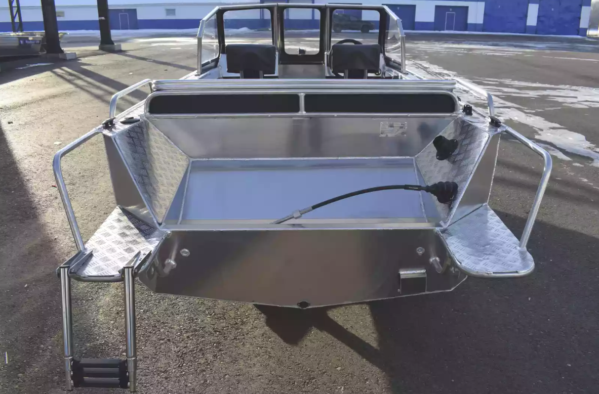 Алюминиевый катер Wyatboat-490 DCM Pro в Перми