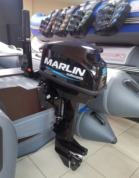 КОМПЛЕКТ ЛОДКА MISHIMO LITE 350 + МОТОР 9,8 Л.С. в Перми