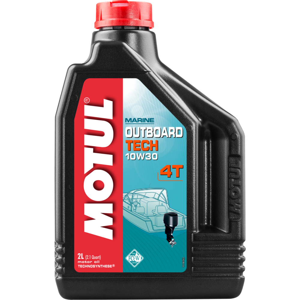 МОТОРНОЕ МАСЛО MOTUL OUTBOARD TECH 10W-30 4T 1 ЛИТР в Перми