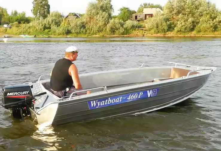 Алюминиевая лодка Wyatboat-460 P в Перми