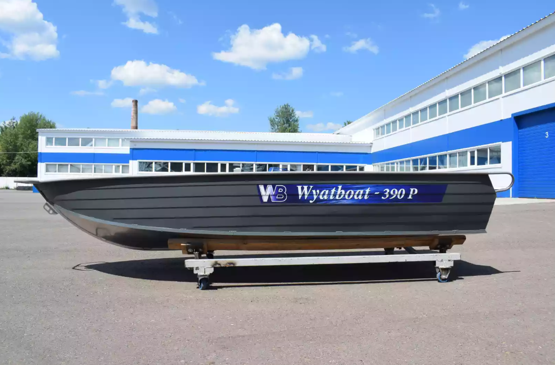 Алюминиевая лодка Wyatboat-390Р Fish в Перми