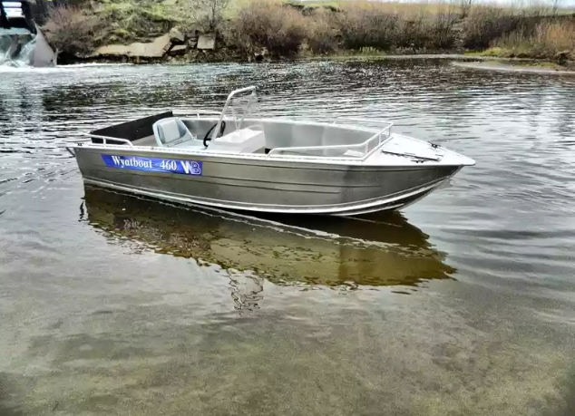 Алюминиевый катер Wyatboat-460 C в Перми