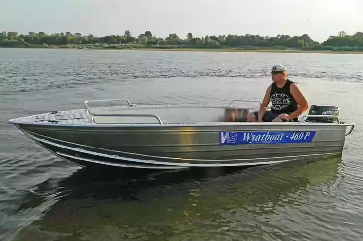 Алюминиевая лодка Wyatboat-460 P в Перми