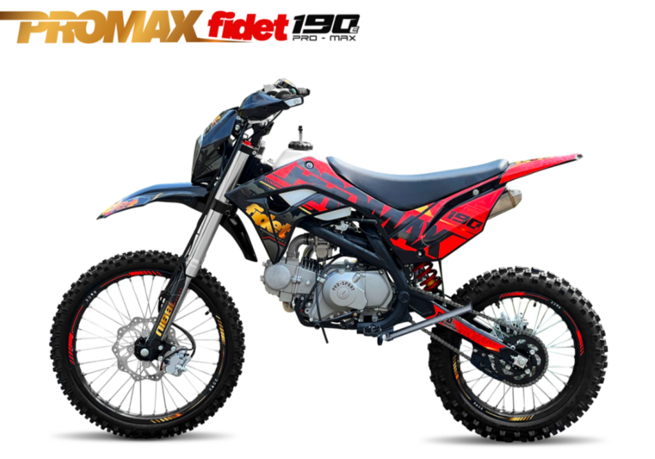 Мотоцикл (питбайк) PROMAX FIDET (ФАЙДЕТ) 190E MAX PRO LUX 19/16 в Перми