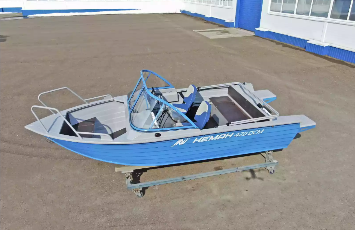Алюминиевый катер Неман-420 DCM NEW в Перми