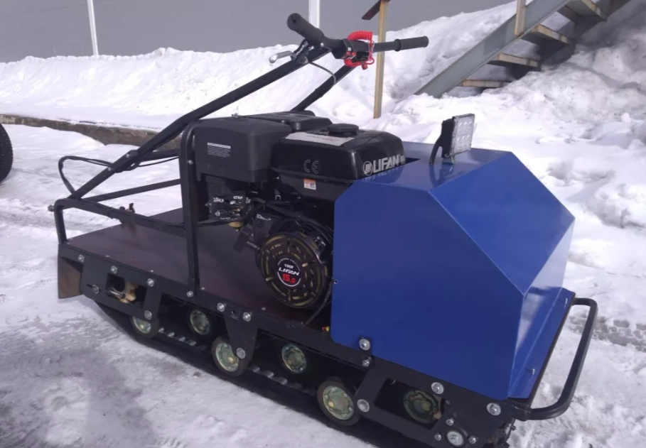 Мотобуксировщик AhtaR ЗИМА с реверсом (задний ход) в Перми