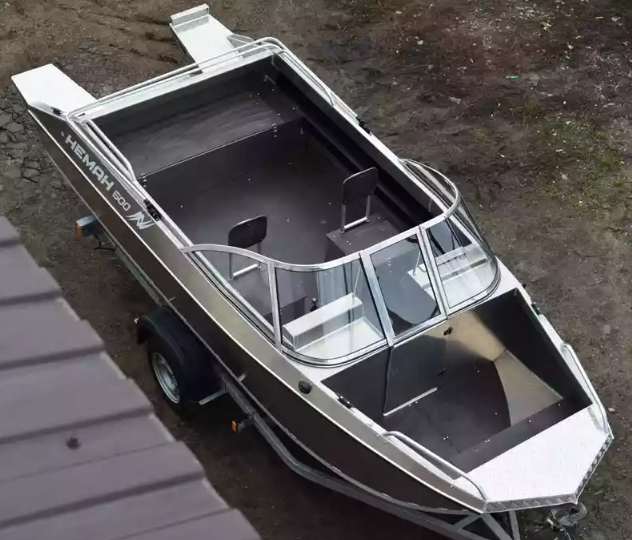 Алюминиевый катер Неман-500 DC (без покраски) в Перми