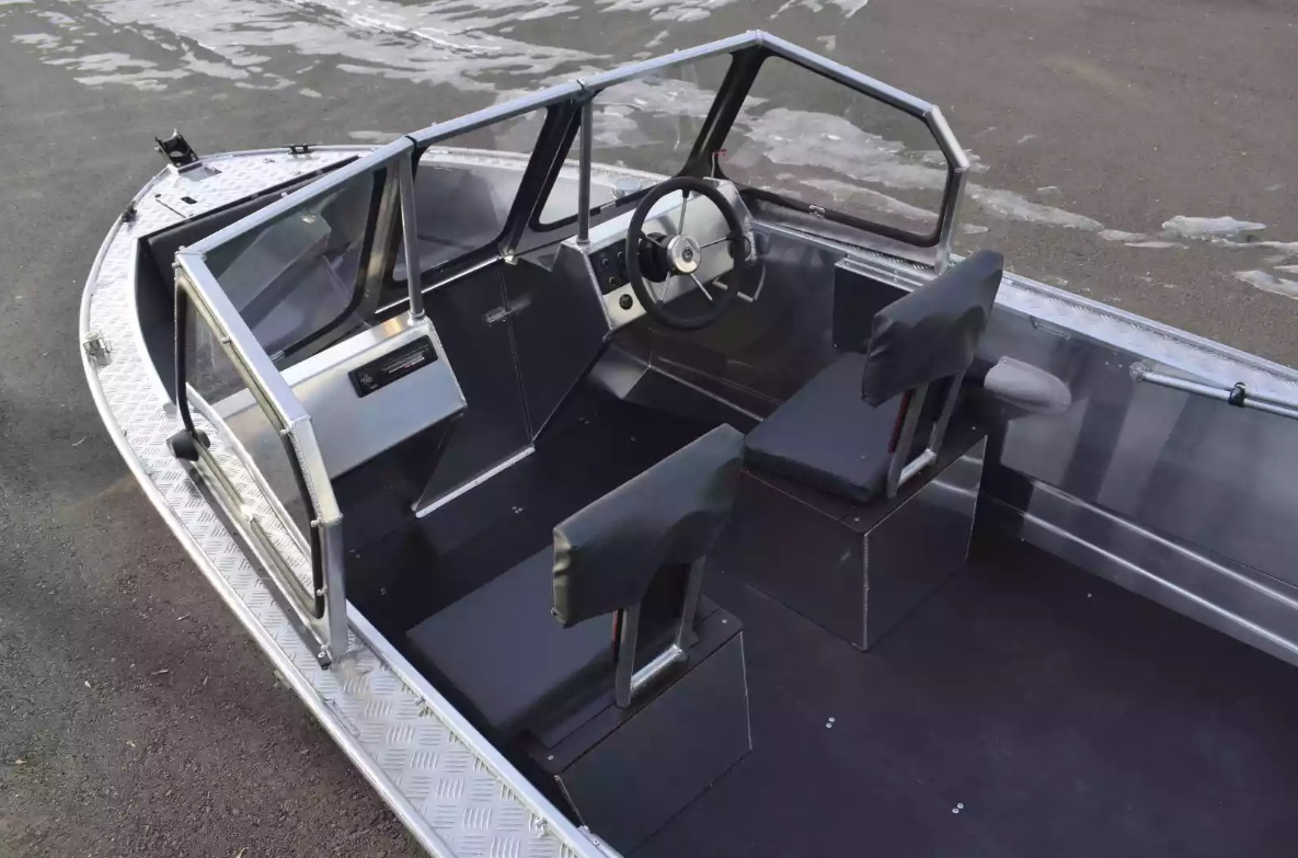 Алюминиевый катер Wyatboat-490 DCM Pro в Перми