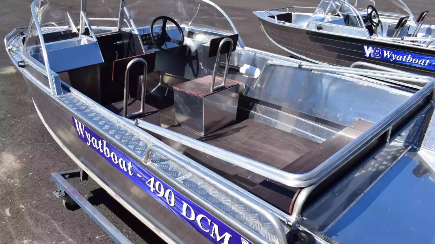 Алюминиевый катер Wyatboat-490 DCM в Перми