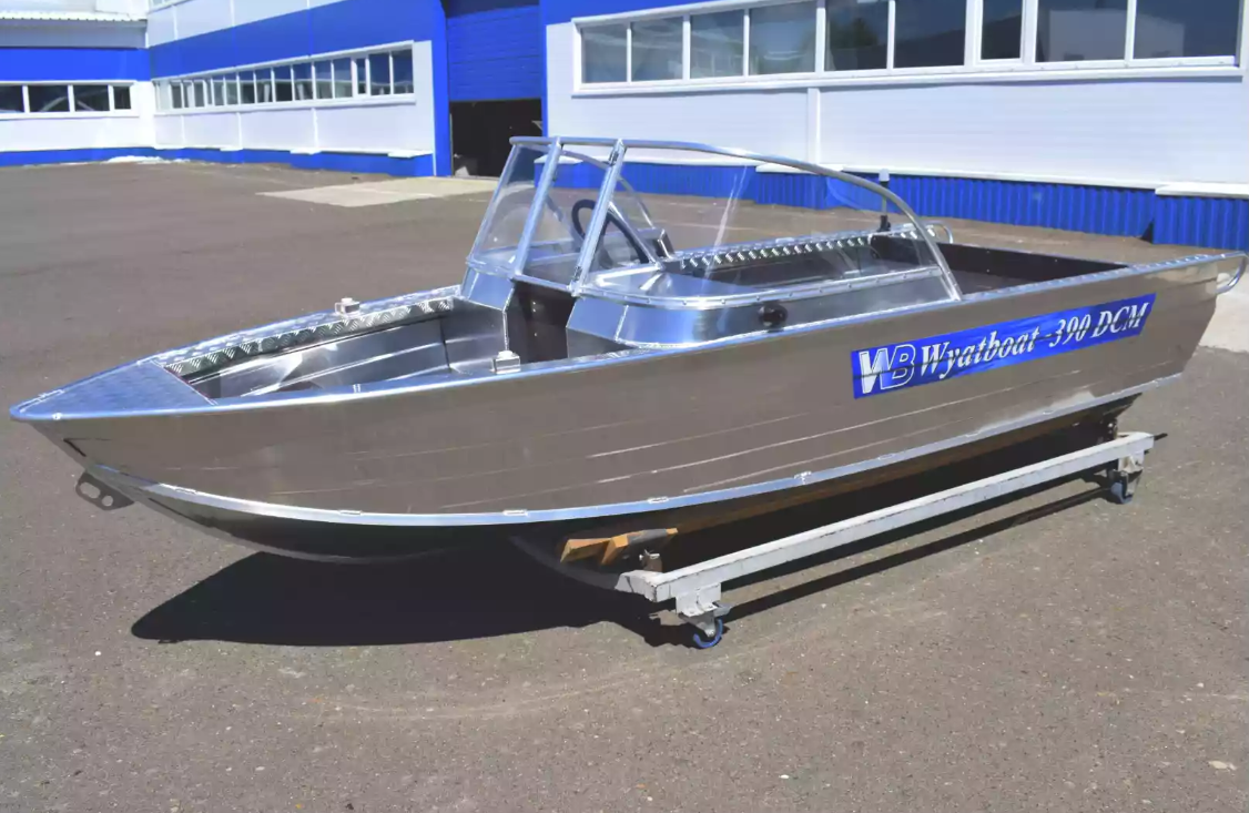 Алюминиевая лодка Wyatboat-390 DCM в Перми