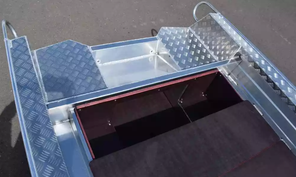 Алюминиевая лодка Wyatboat-390Р Fish в Перми