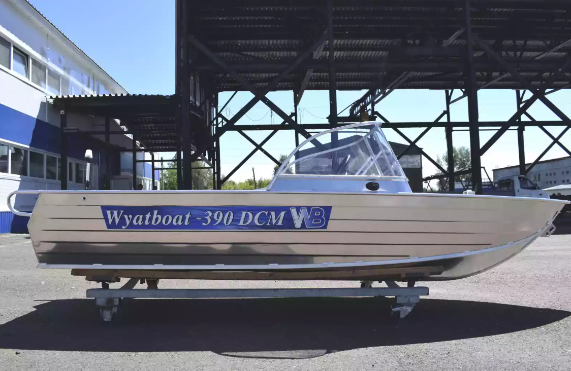 Алюминиевая лодка Wyatboat-390 DCM в Перми