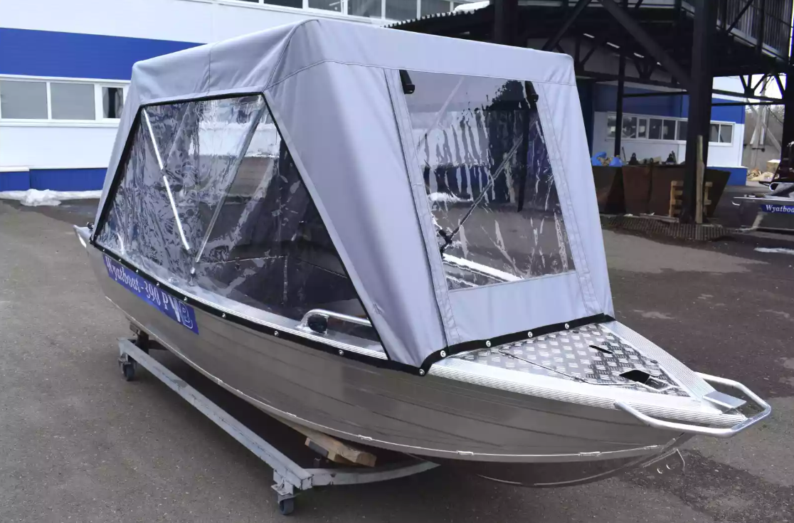 Алюминиевая лодка Wyatboat-390РМ в Перми