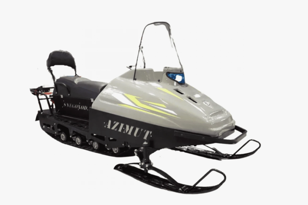 Миниснегоход Бурлак Азимут 20 л.с. , эл.запуск, реверс, тормоз гидравл, капот серый в Перми