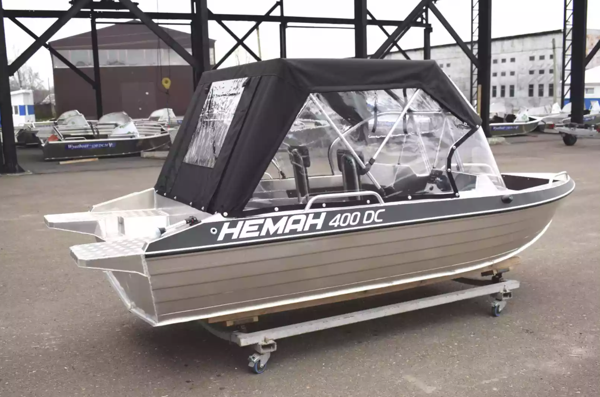 Алюминиевый катер Neman-400 DC в Перми