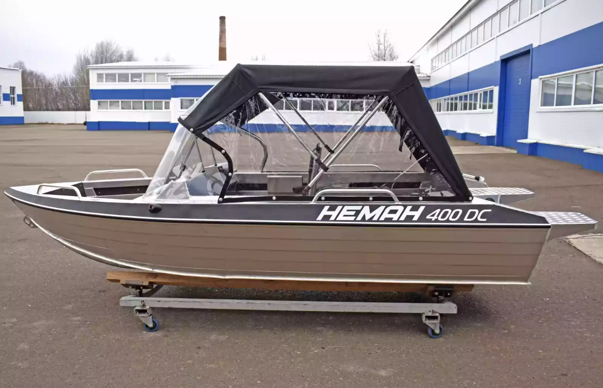 Алюминиевый катер Neman-400 DC в Перми