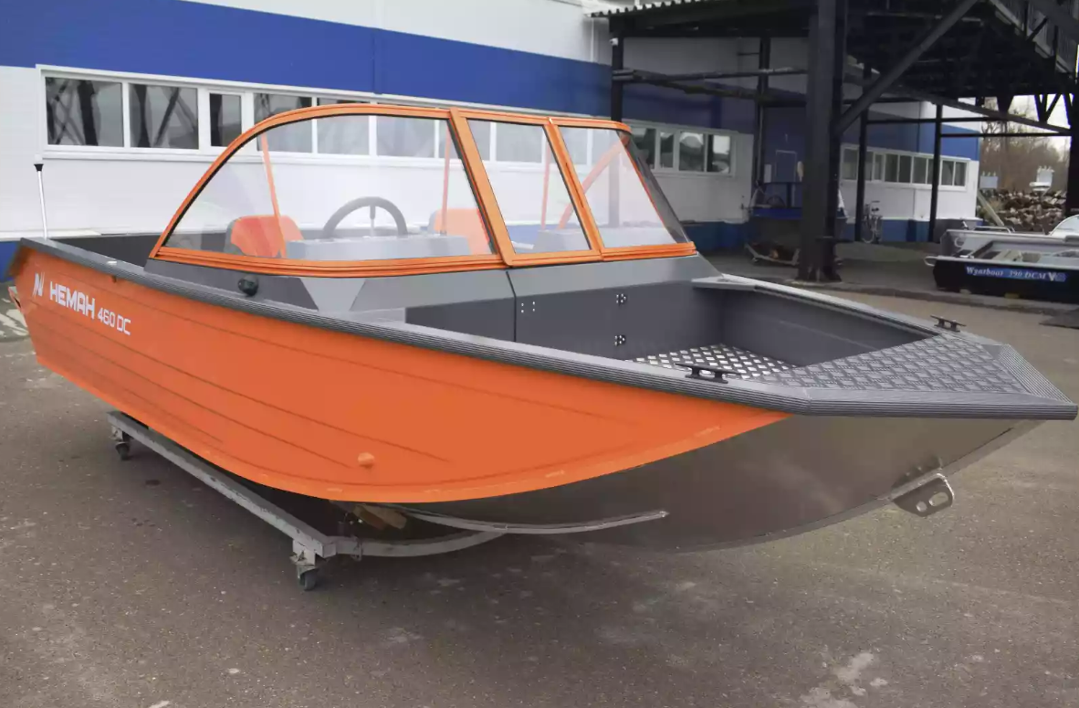 Алюминиевый катер Неман-480 DCM FISH в Перми
