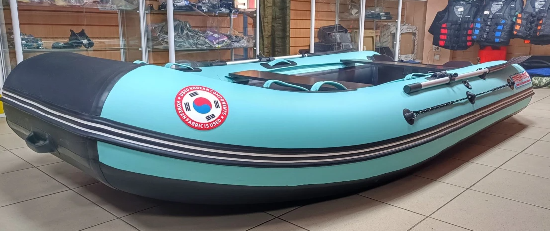 КОМПЛЕКТ ЛОДКА MISHIMO LITE 350 + МОТОР 9,9 (15) Л.С. в Перми