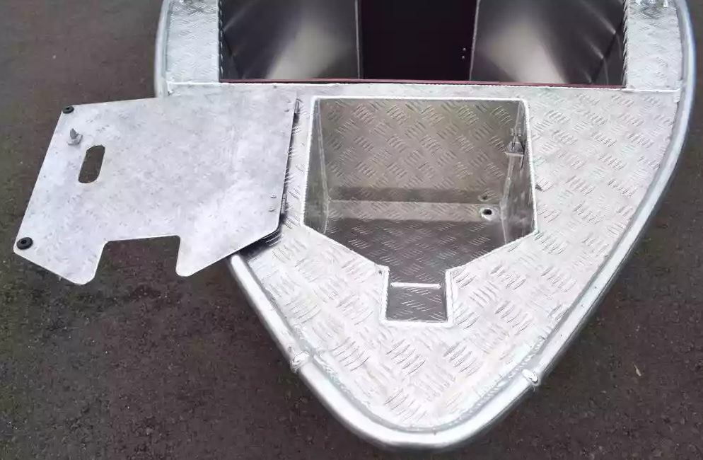 Алюминиевая лодка Wyatboat-390 DCM Увеличенный борт в Перми