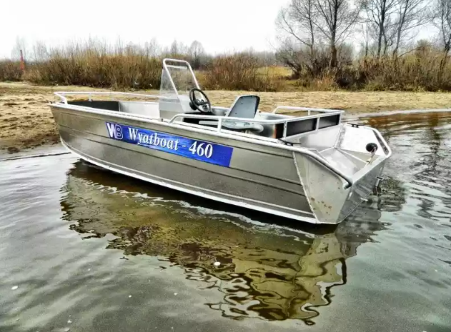 Алюминиевый катер Wyatboat-460 C в Перми