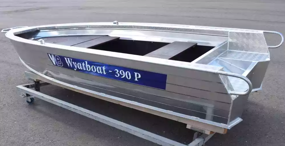 Алюминиевая лодка Wyatboat-390Р Fish в Перми