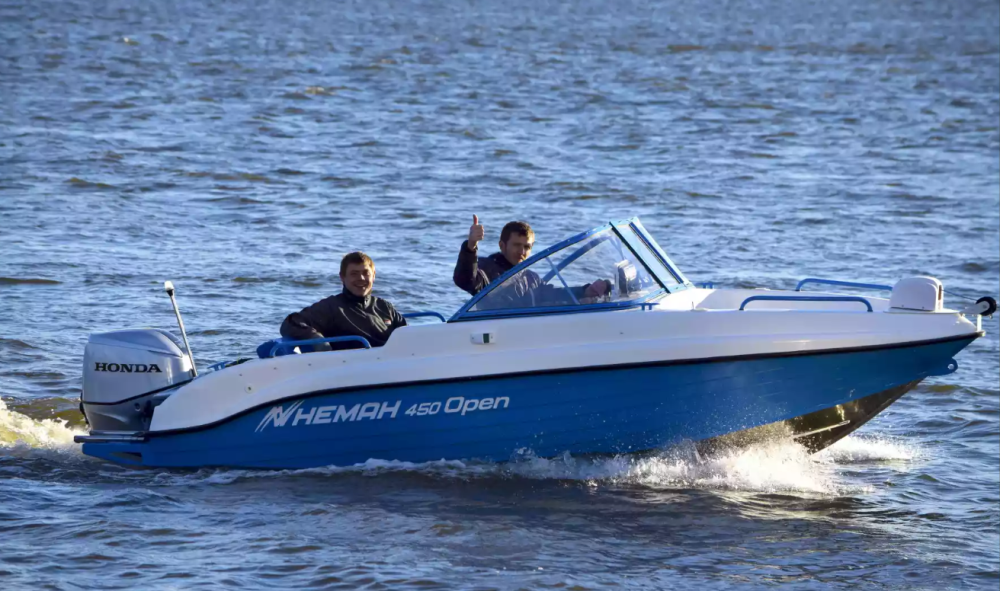 Комбинированный катер Neman-450 Open в Перми