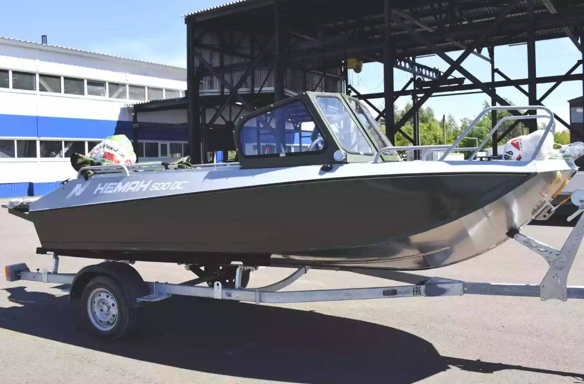 Алюминиевый катер Неман-500 DC Pro в Перми