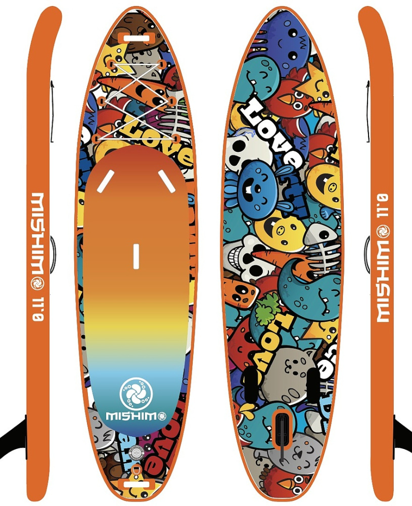 SUP (САП) Доска MISHIMO CRAZY-LINE 10.6’ (325см) в Перми