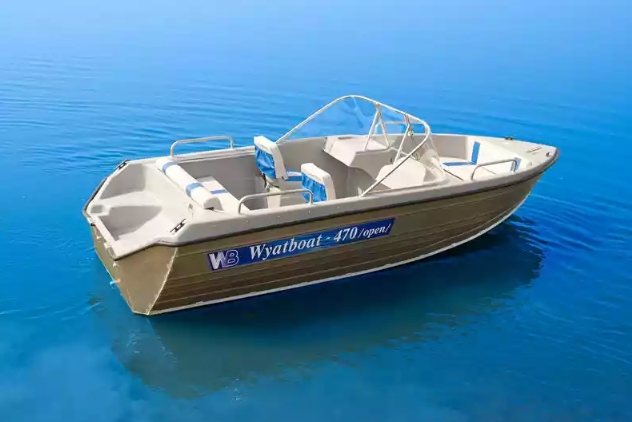 Комбинированный катер Wyatboat-470 Open в Перми