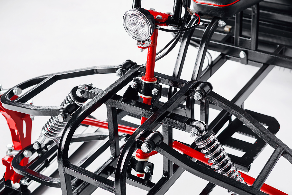 Лыжный модуль IKUDZO с подогревом ручек пластиковые лыжи в Перми