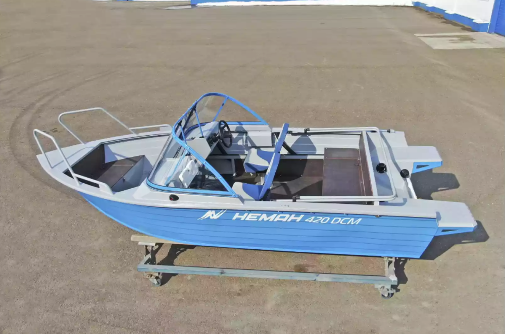 Алюминиевый катер Неман-420 DCM NEW в Перми