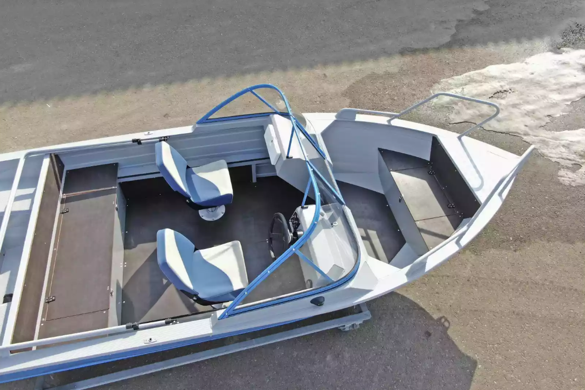 Алюминиевый катер Неман-420 DCM NEW в Перми