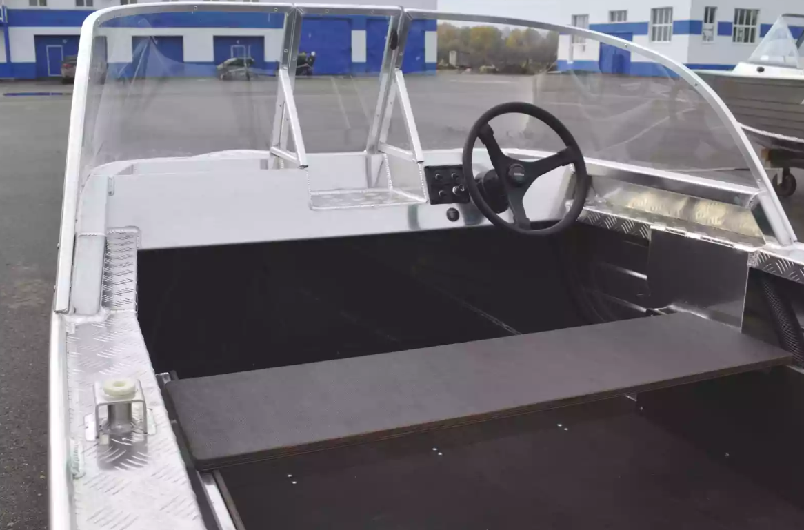 Алюминиевый катер Wyatboat-390 Pro в Перми