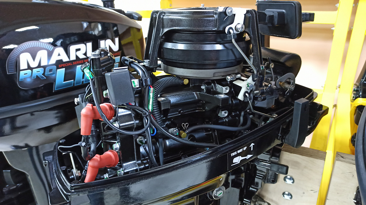 КОМПЛЕКТ Лодка MISHIMO PRO 350 + ЛОДОЧНЫЙ МОТОР MARLIN MP 9.9 (20) AMHS PRO в Перми