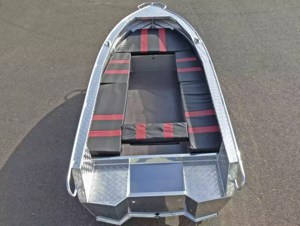 Алюминиевая лодка Wyatboat-390РМ увеличенный борт в Перми
