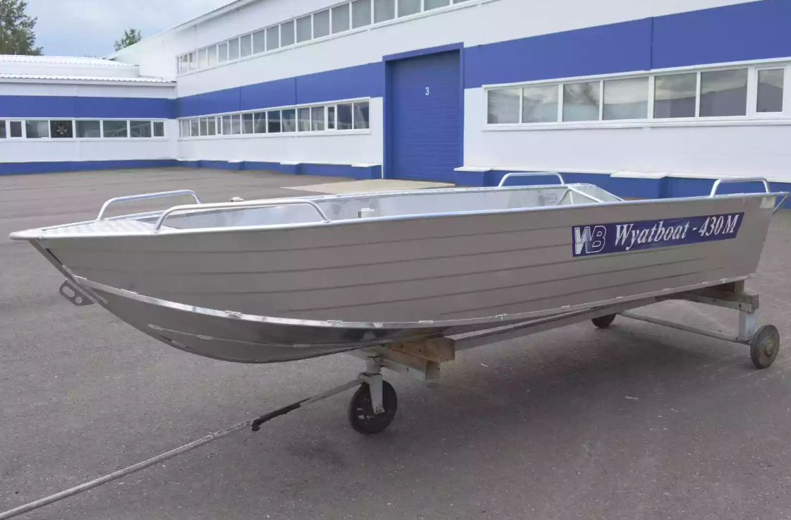 Алюминиевая лодка  Wyatboat-430М в Перми